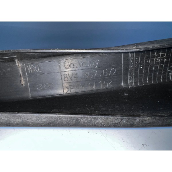 Moldura Vidro Porta Tras Dir Audi A3 Sedan 2014 A 2016